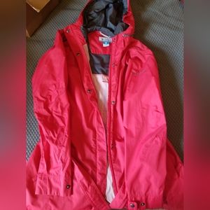 Pink Columbia Raincoat Size XL